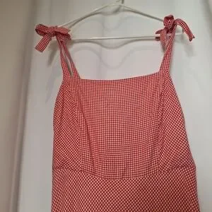 Draper James Dresses Draper James Rsvp Red And White Micro Gingham — free download